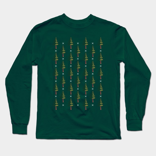 Tree-Square Long Sleeve T-Shirt by theBenCorlett